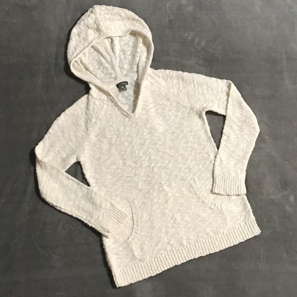 Eddie Bauer Sweaters - Eddie Bauer Hooded V-Neck Sweater!